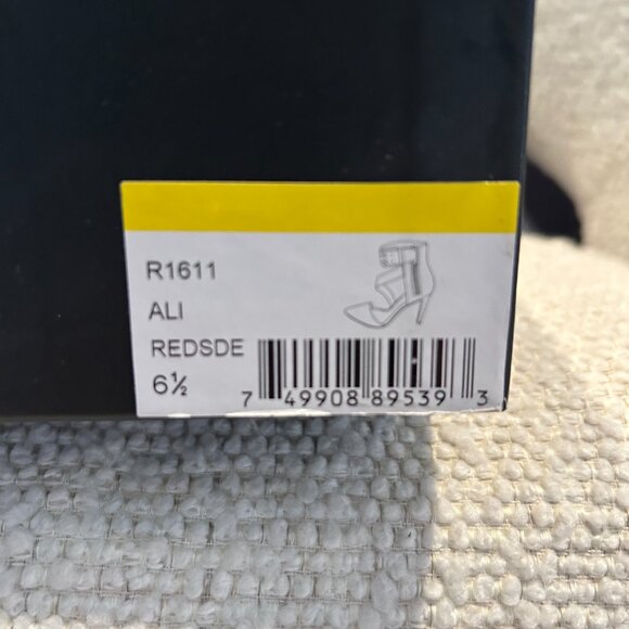 Joie ‘Ali’ Red Suede & Leather Heels — Size 6.5 - Picture 8 of 9